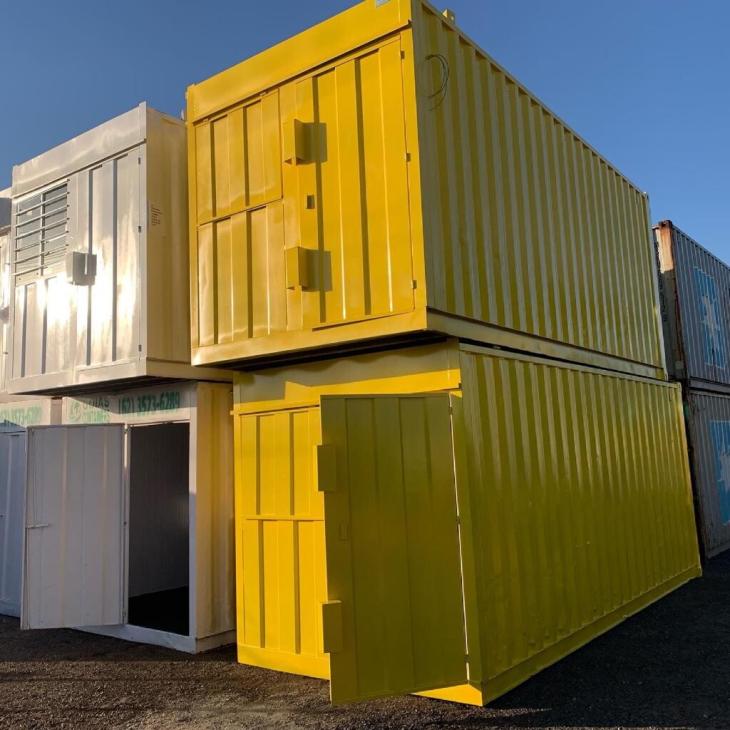 Venda de containers personalizados: Rápidos, práticos e econômicos para seus projetos
Espaços funcionais prontos para uso! Depósitos, escritórios, almoxarifados, dormitórios, refeitórios e stands de vendas, feitos sob medida para suas necessidades. - Goiás Containers - LP Venda